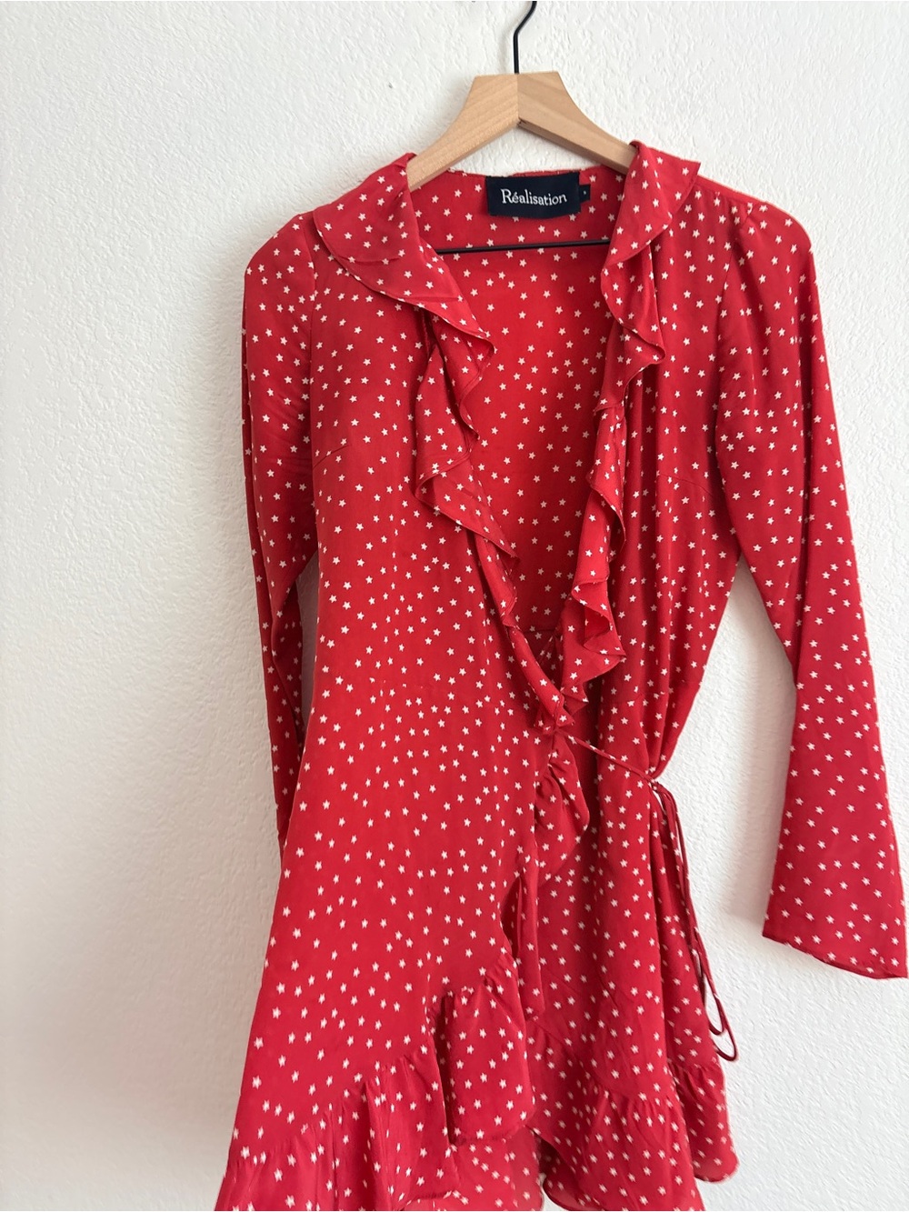 Realisation Par Silk Polka Dot Red Dress - Picture 10 of 10